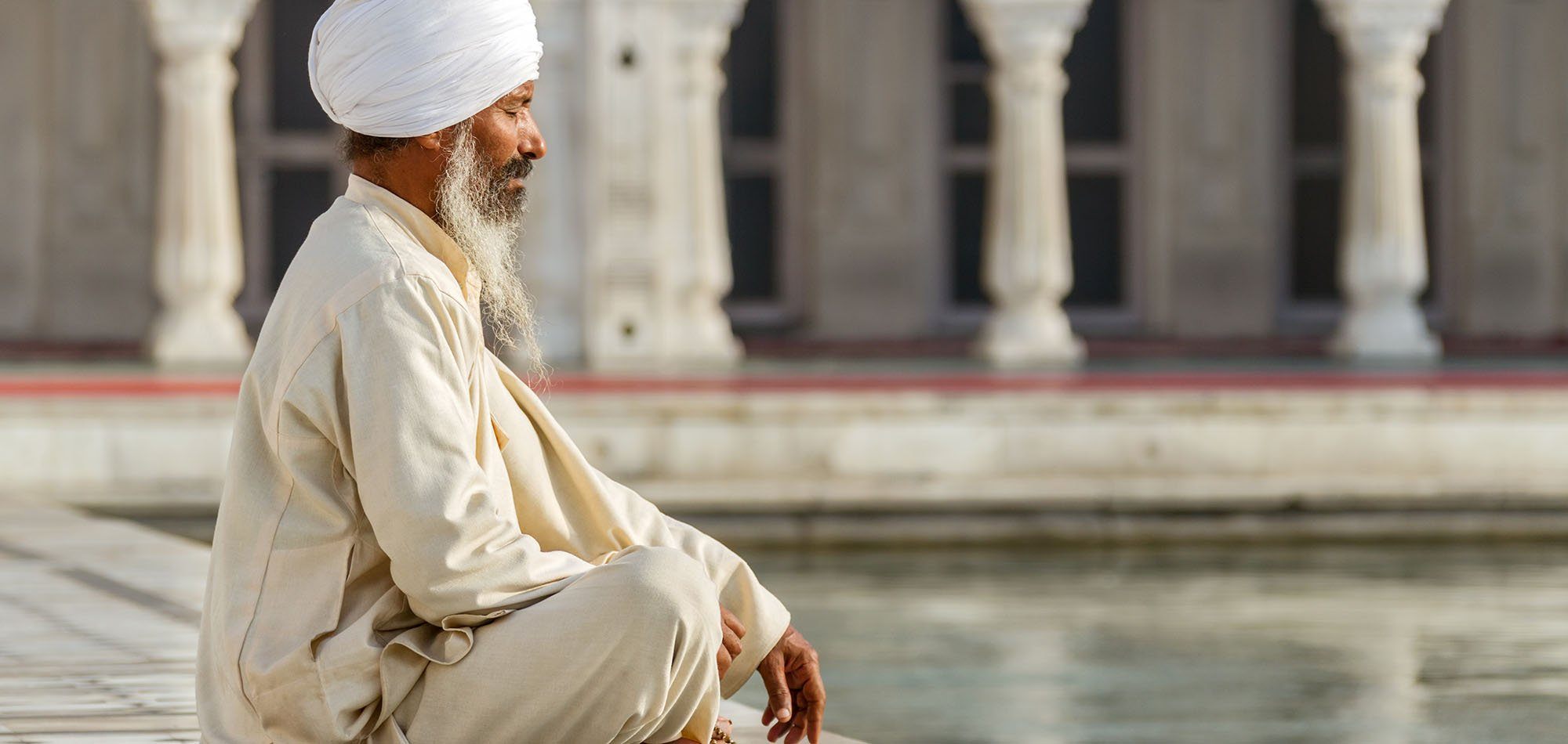O Ponto de equilíbrio de um Sikh e sua barba